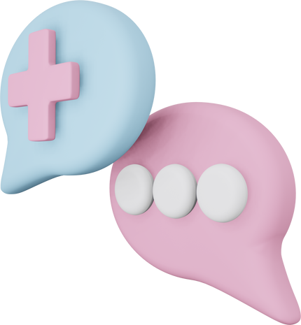 3D Medical Consultant Illustration